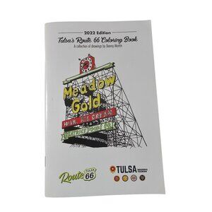 Tulsa Route 66 Coloring Book 2022 Edition By Danny Martin Oklahoma